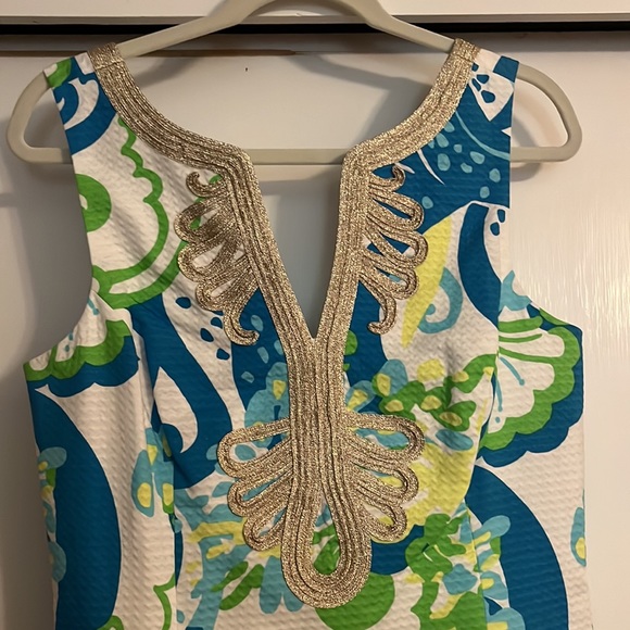 Lilly Pulitzer Janice Shift Dress in Crystal Coast - Picture 4 of 5